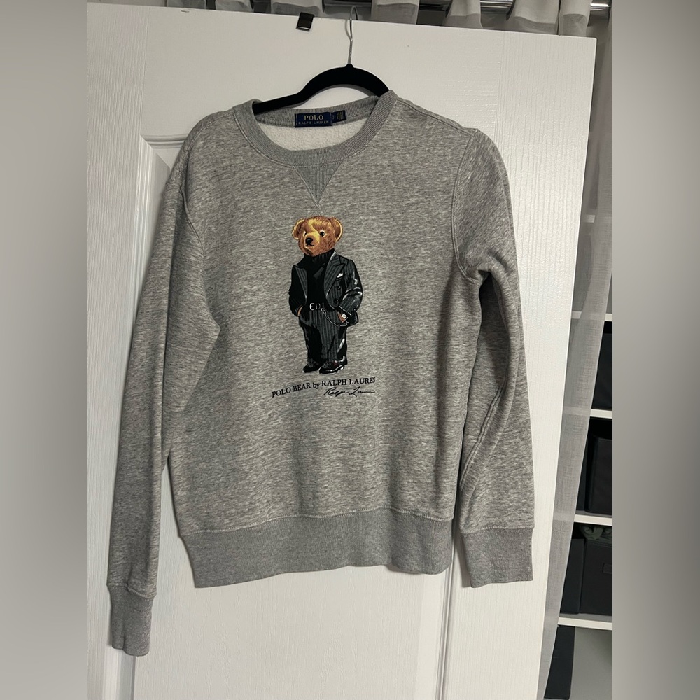 Polo by Ralph Lauren Gray Bear Sweater